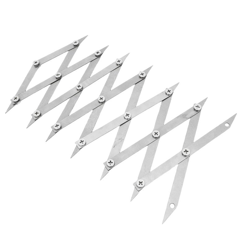 Professional 7 Point Center Finder Tool for Woodworking Accurate Layout Tool for Pipes 6.5 Inch Length - Image 2