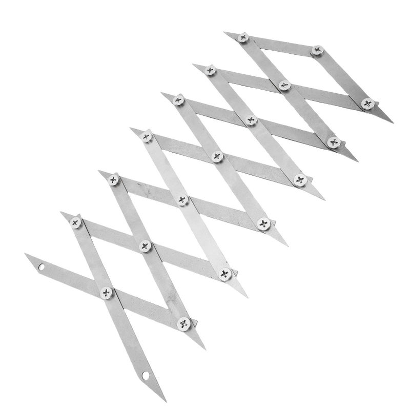 Professional 7 Point Center Finder Tool for Woodworking Accurate Layout Tool for Pipes 6.5 Inch Length - Image 5
