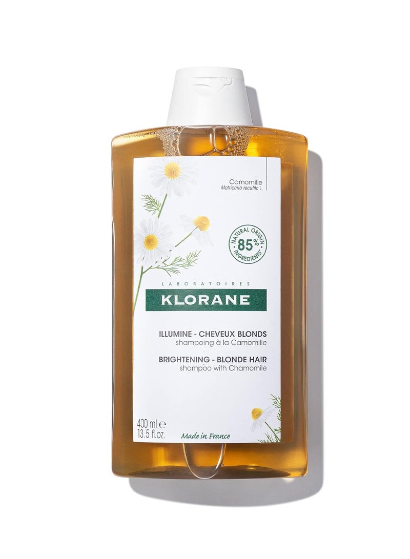Klorane Klorane – Brightening Shampoo with Chamomile – Enhances Highlights & Brightens Blonde Hair – Hydrogen Peroxide, Ammonia, Silicone, Paraben Free - Image 1