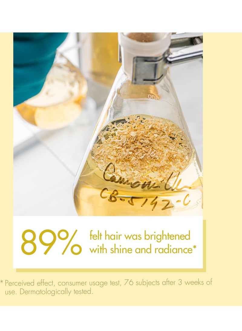 Klorane Klorane – Brightening Shampoo with Chamomile – Enhances Highlights & Brightens Blonde Hair – Hydrogen Peroxide, Ammonia, Silicone, Paraben Free - Image 3