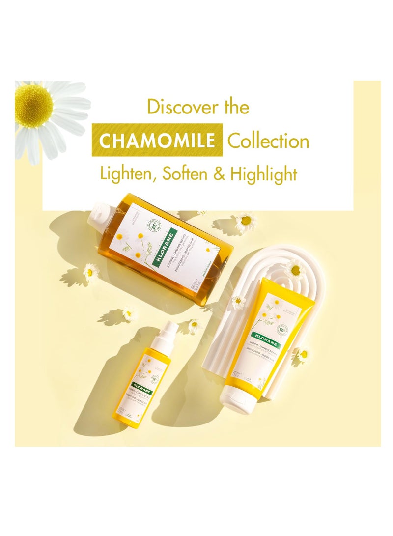 Klorane Klorane – Brightening Shampoo with Chamomile – Enhances Highlights & Brightens Blonde Hair – Hydrogen Peroxide, Ammonia, Silicone, Paraben Free - Image 4