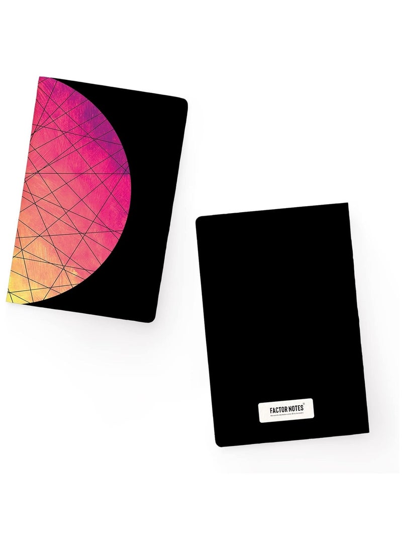 FACTOR NOTES - B6 Size Small Journal Ruled Notebook 90gsm Thickness 112 Pages - Image 1