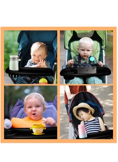 3 in 1 Universal Stroller Snack Tray, Universal Snack Tray with Cup Holder Phone Holder for Stroller, Non Slip Clip Firmly Grip Stroller Bar, Stroller Tray for Watch Video On The Go - pzsku/ZD21B05C5493C8B9D74B1Z/45/_/1717035478/b7955ccf-b90b-472a-9f09-144ec4fc4691