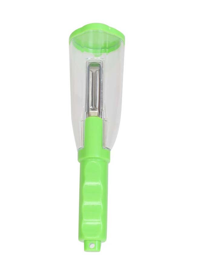 Home Pro Vegetable Peeler with Built-In Container  - Mess-Free Fruit And Vegetable Peeler, Ergonomic Non-Slip Handle, Dishwasher Safe  - Image 1