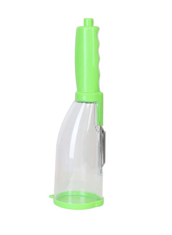 Home Pro Vegetable Peeler with Built-In Container  - Mess-Free Fruit And Vegetable Peeler, Ergonomic Non-Slip Handle, Dishwasher Safe  - Image 2