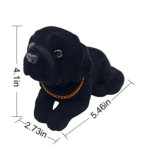 Mary Paxton Rayberro Shaking Head Labrador Figurine Car Dashboard Decoration, Nodding Labrador Statue Car Vehicle Decor Creative Dog Sculpture Tabletop Ornaments Collectible Crafts Home Office Decor - Image 2