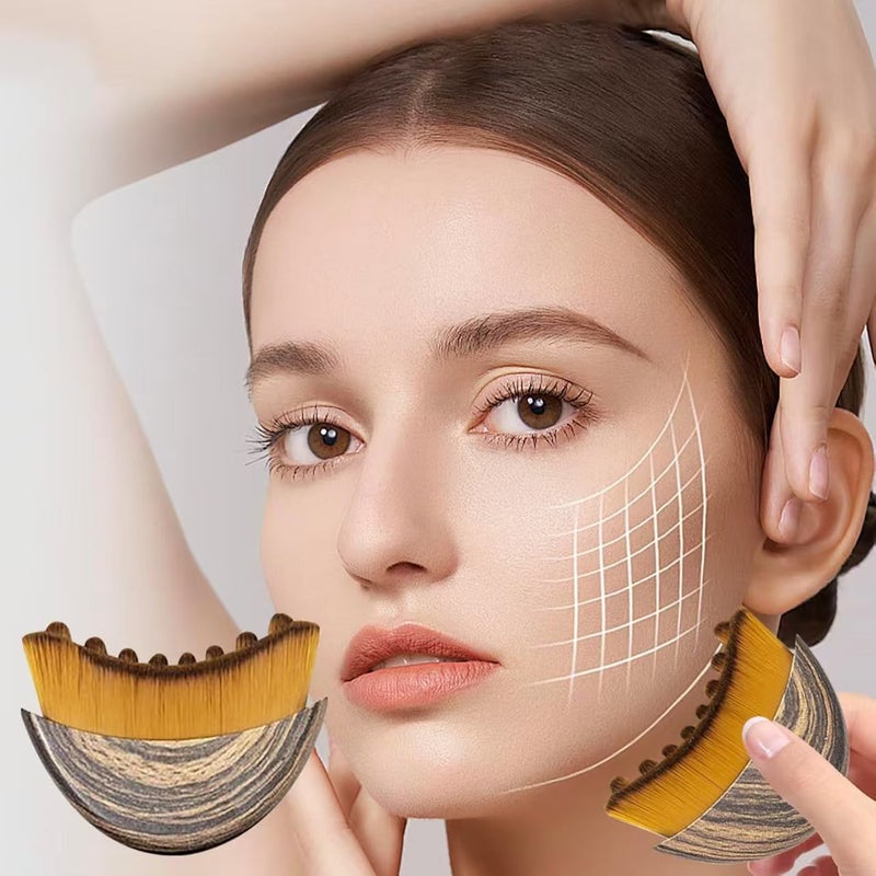 فرشاة وجه للتصريف اللمفاوي - شعيرات صناعية - Image 2