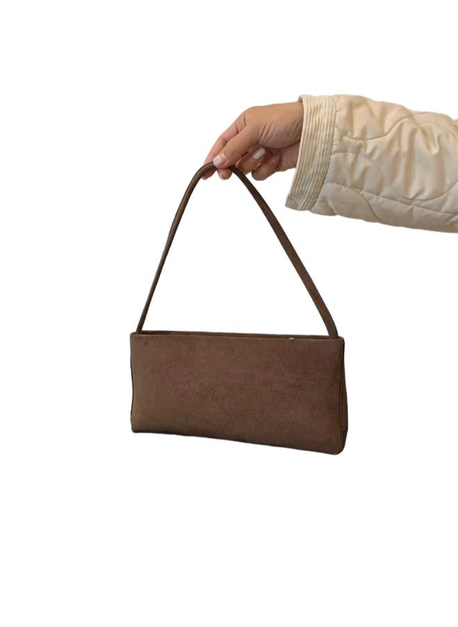 Rup Art Shoulder Bags Suede Fashion Handbags Light Lady Temperament Small Bags Lady Design Purses For Woman Rup Art  - Image 1