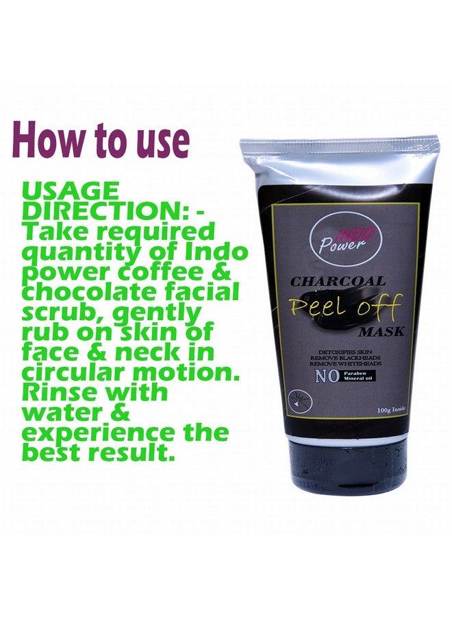 INDOPOWER® D85-CHARCOAL PEEL OFF MASK 100g. - Image 4