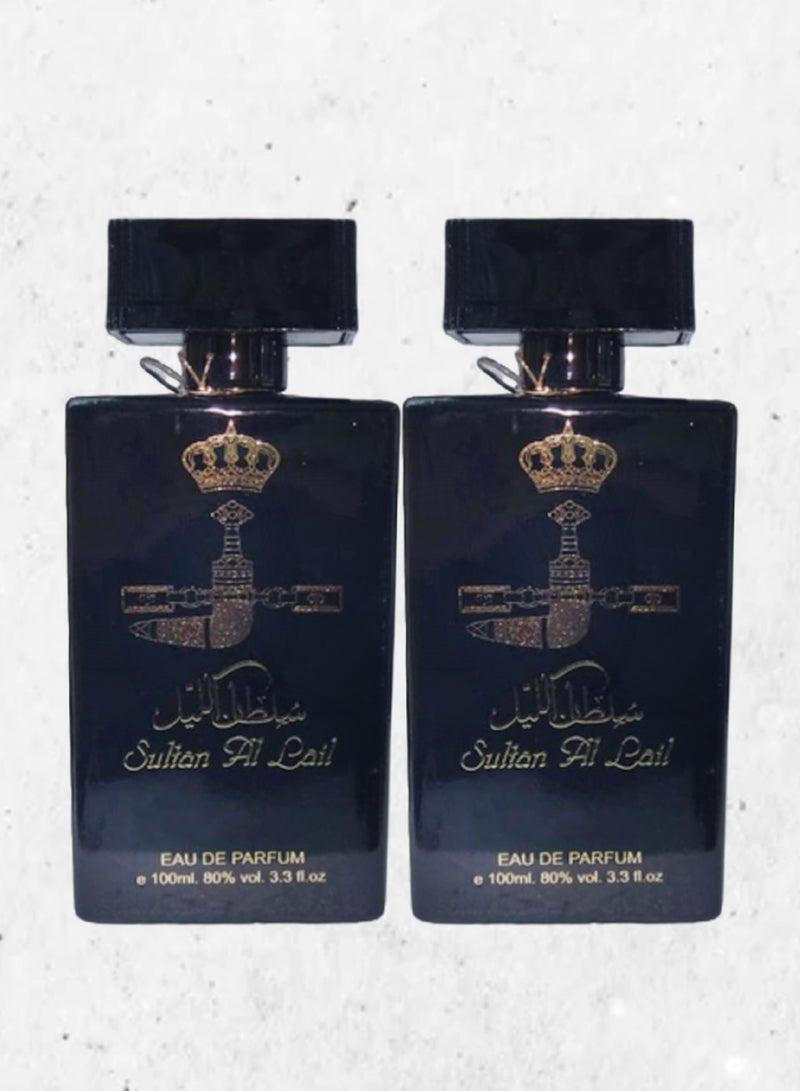 سلطان 2 قطع عطر سلطان الليل 100 مل EDP - Image 1