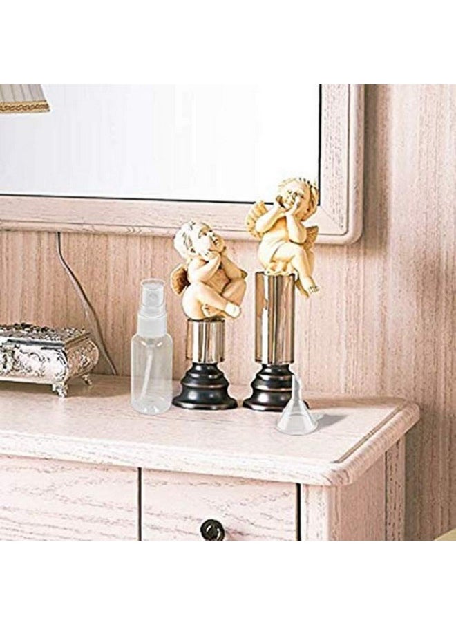 DIY Crafts DIY Crafts Pack Of 20 Bottle Set, Combo Offer, Transparent Travel Bottle Toiletries Li (Pack Of 20 Bottle Set, Combo Offer)  - Image 5