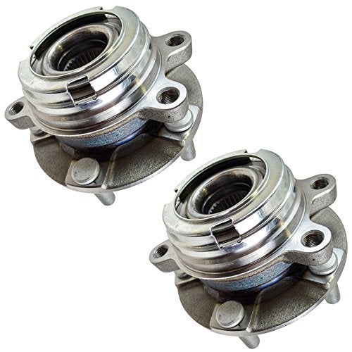 TRQ Front Wheel Hub Bearings Assembly Set Compatible with 2013 INFINITI JX35 2019-2021 QX50 2014-2020 QX60 2007-2018 Nissan Altima 2009-2022 Maxima 2009-2018 Murano 2013-2020 Pathfinder - Image 4