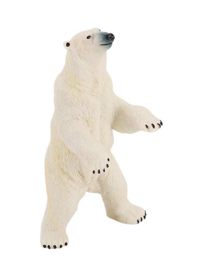 NIBEMINENT Miniature Polar Bear Figure  - Image 1