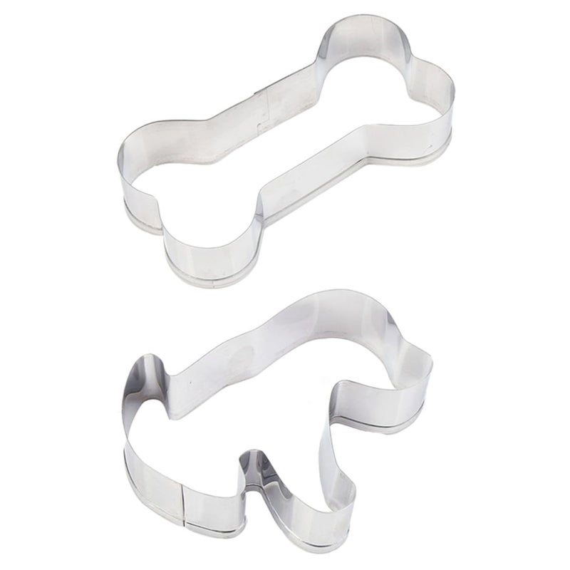 6Pcs Stainless Steel Dog Bone Cookie Cutter Set For Homemade Pet Treats - Image 2