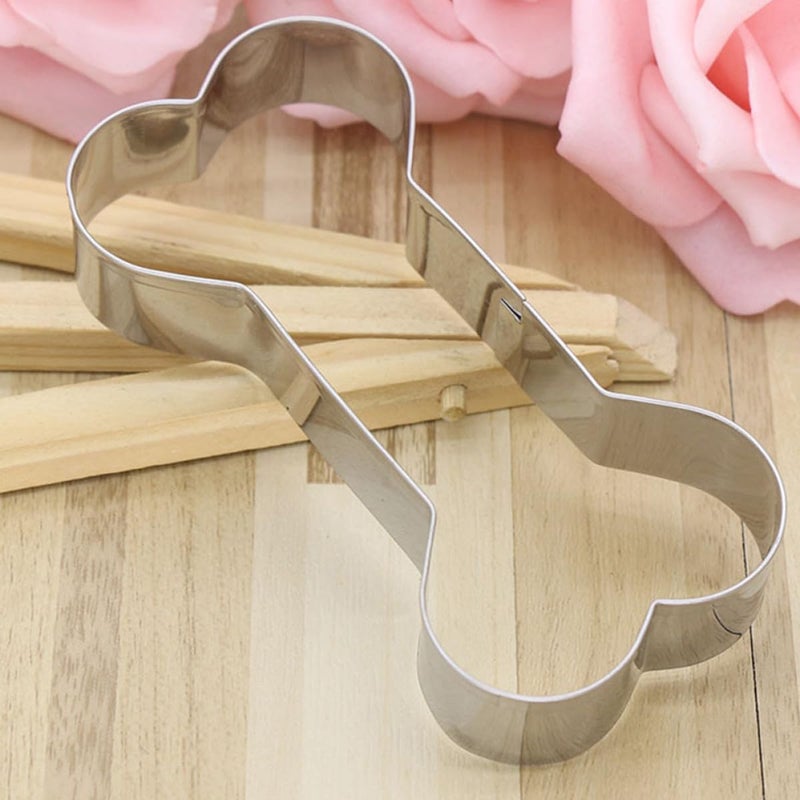 6Pcs Stainless Steel Dog Bone Cookie Cutter Set For Homemade Pet Treats - Image 5