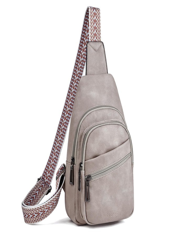 Mroede Sling Bag Crossbody Bags for Women Small Cross Body Bag Fanny Packs Chest Sling Purse for Daily Travel Leisure Sport - Image 1