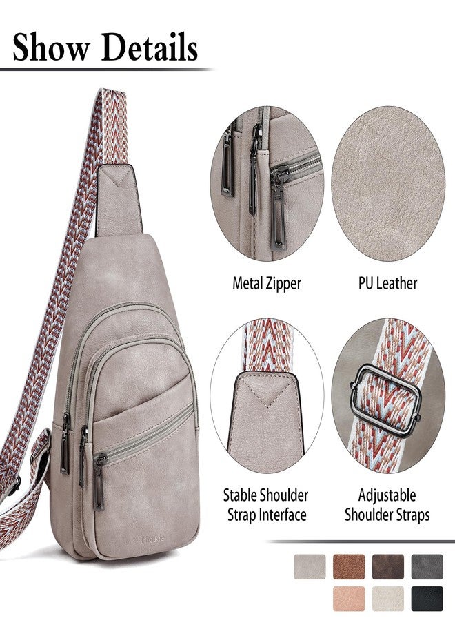 Mroede Sling Bag Crossbody Bags for Women Small Cross Body Bag Fanny Packs Chest Sling Purse for Daily Travel Leisure Sport - Image 5