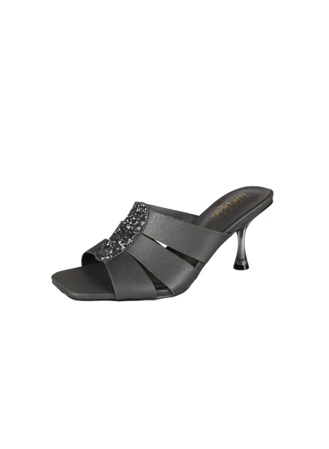 Michelle Morgan Michelle Morgan Ladies Kitten Heel 213RJ773 Anthrazit