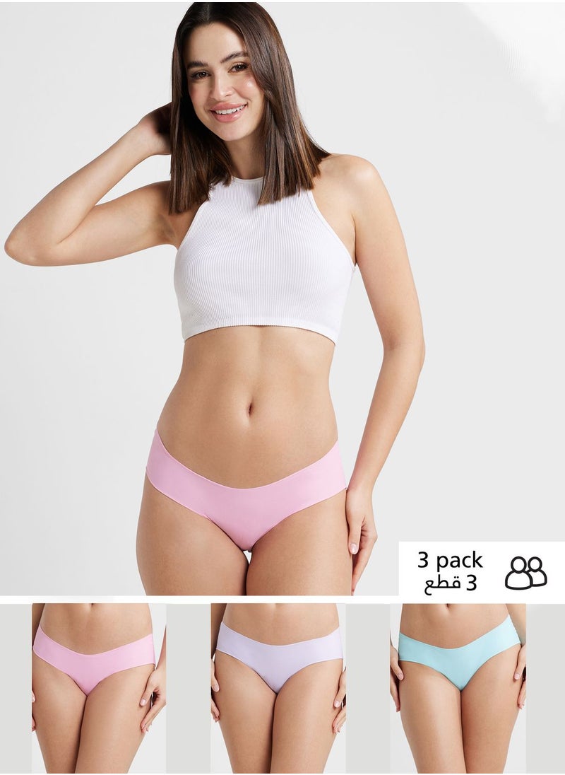 Ginger - 3 Pack Seamless Hipster Brief - Image 1
