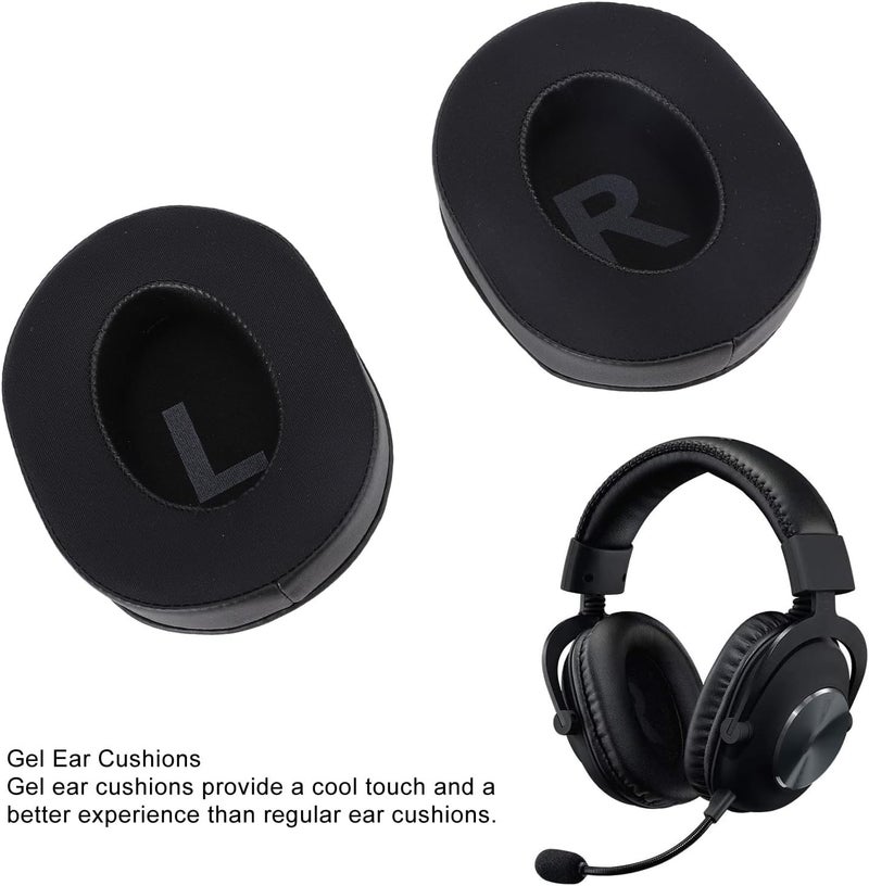 Headphone Ear Pad, Comfortable Cooling Gel Memory Foam Earpads for G Pro X SE G433 - Image 3