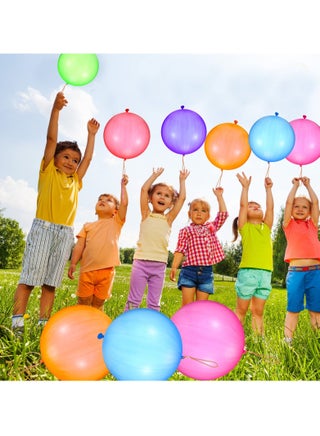 Generic 100 Pcs Punch Balloons Punching Balloon Assorted Color