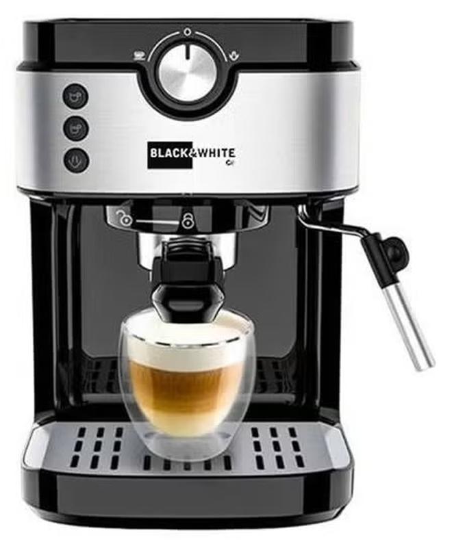 Black & White Black and White coffee maker, 900 ml espresso, black, CM800