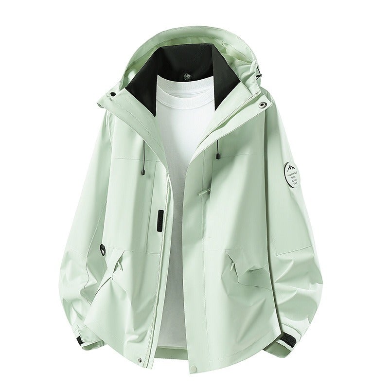 Men's Women's 3-in-1 Outdoor Jacket Waterproof Windproof Trekking Hiking Camping Skiing Winter Coat with Removable Inner Layer - Image 1