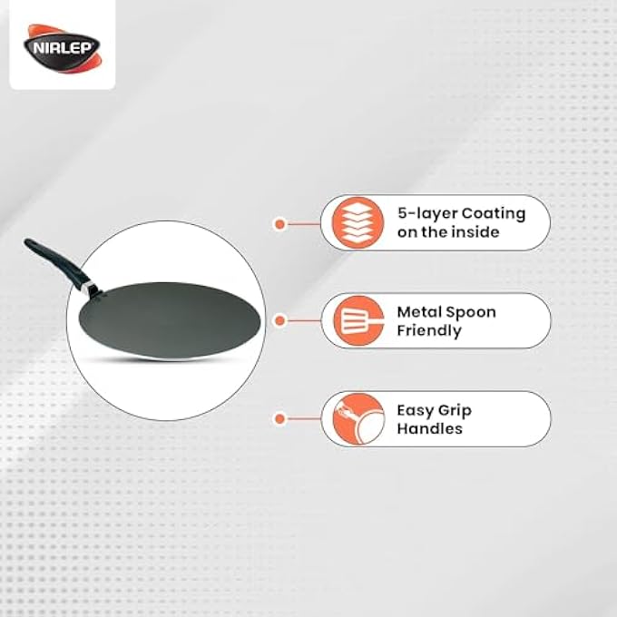 NIRLEP Sct27 Sakhi Concave Tawa 27 Cm Size - Image 4