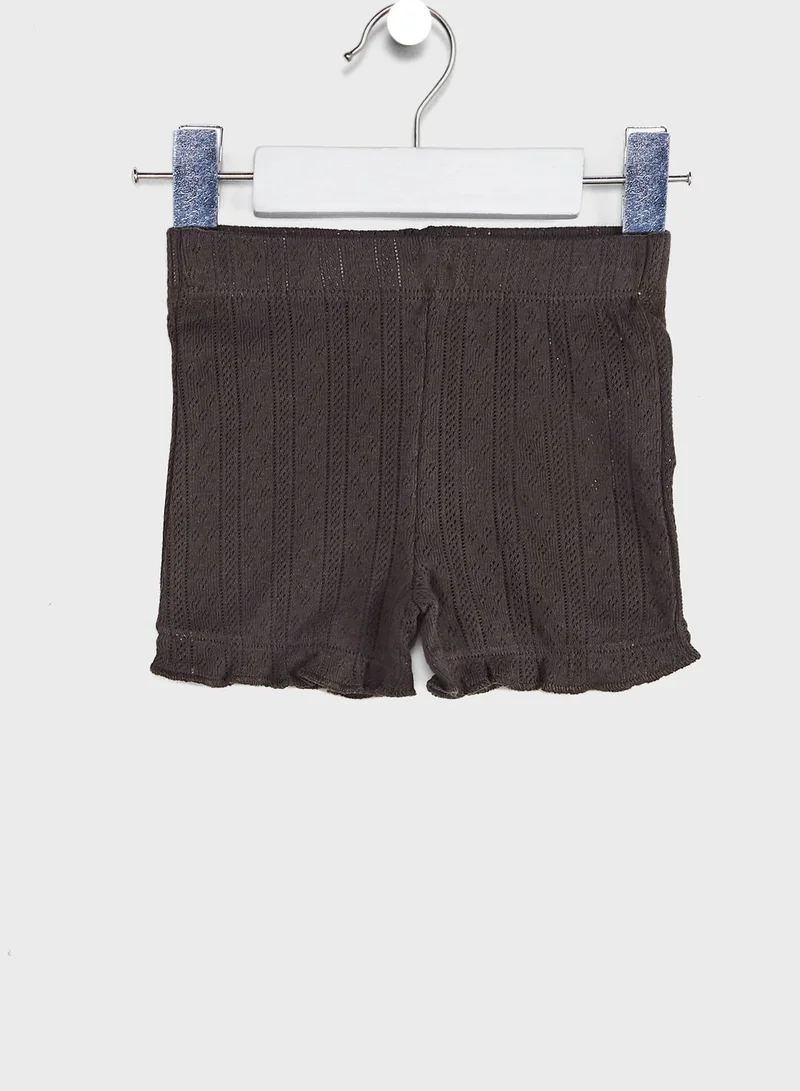 Dirkje Infant Striped Top + Shorts Set