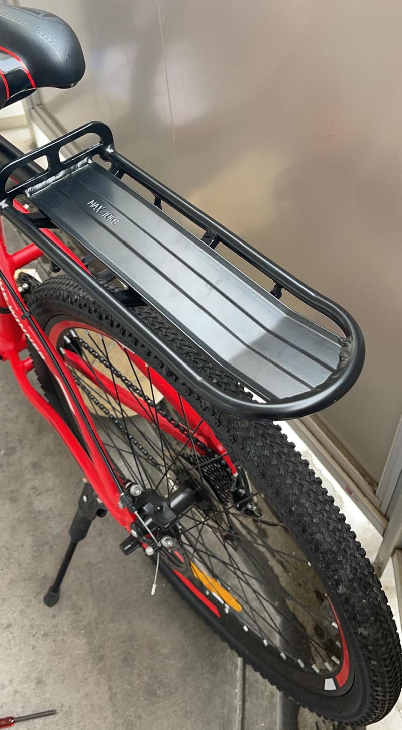Outtag Bike Rear Rack Retractable Aluminum Alloy Bicycle Cargo Rack Mount Cycle Luggage Carrier Rear Seat Post Rack, Max Weight 22lb - Image 2