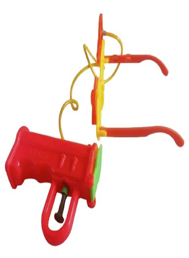 ZOKCY® (Pack of 1 Pcs) Hand Shooter Pichkari with Goggles (Chasma) Attach for Kids/Water Pichkari Boys and Girls Kids/Multi Colour Pump Pichkari for Kids/Easy to Hold in Small Kids Hand - Image 4