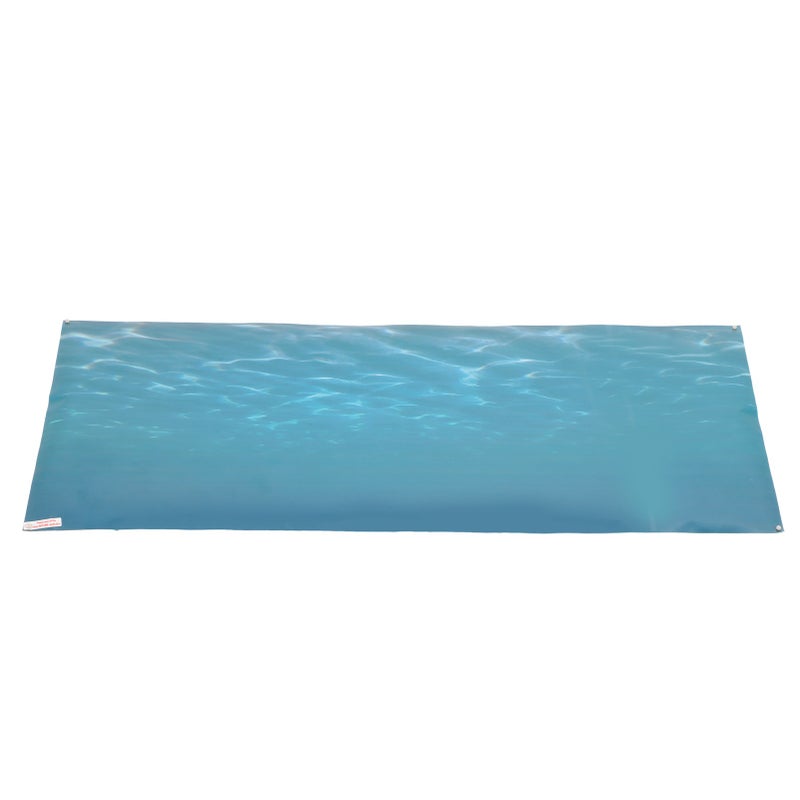 Fish Tank Background Sticker PVC Self Adhesive 3D Sea Pattern Aquarium Poster Decoration91x50cm - Image 4