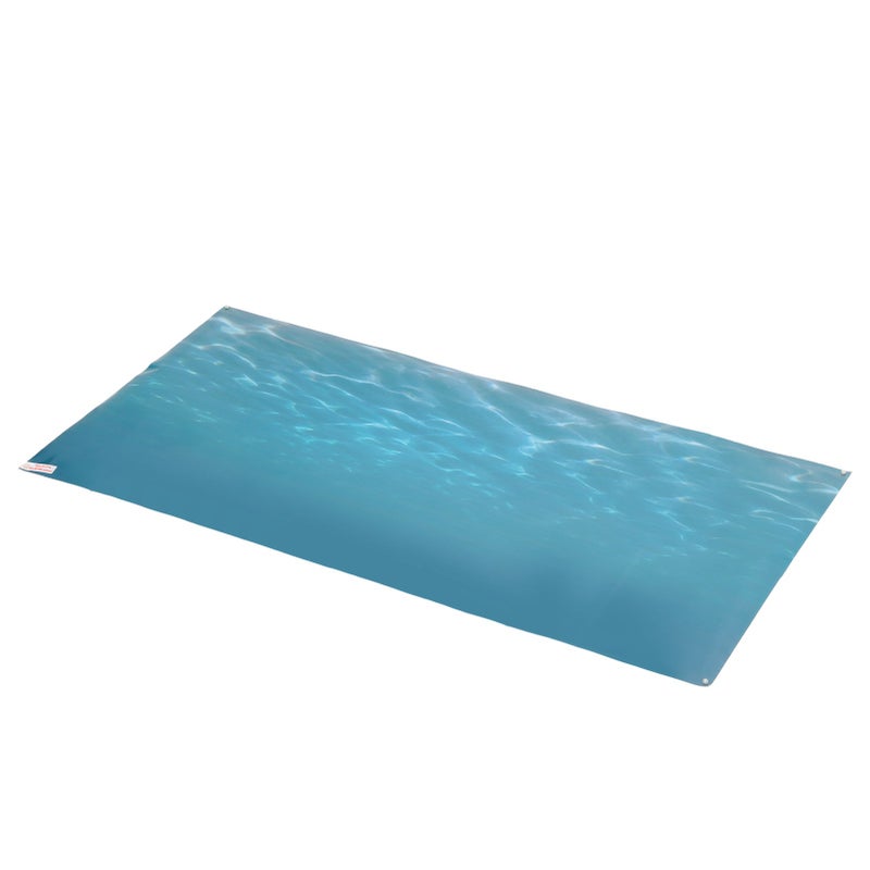 Fish Tank Background Sticker PVC Self Adhesive 3D Sea Pattern Aquarium Poster Decoration91x50cm - Image 1