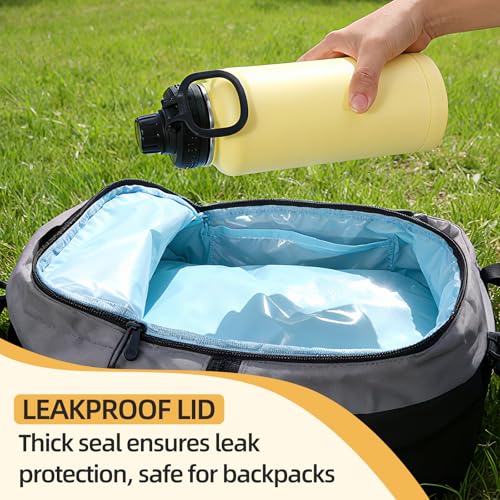 MEIJIAYOU Replacement Lid Compatible with Rtic Outback Bottle 32oz Only(Other Size Not Fit), Water Bottle Lid Fit for Rtic Outback 32 oz Spout Lid, 2PCS - Image 4