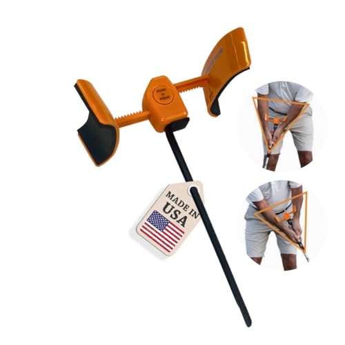 Orange Whip Putt Master Golf Putting Aid Trainer, Patented Short Game Golf Swing Training for Precision and Accuracy, Made in USA by Orange Whip - Image 1