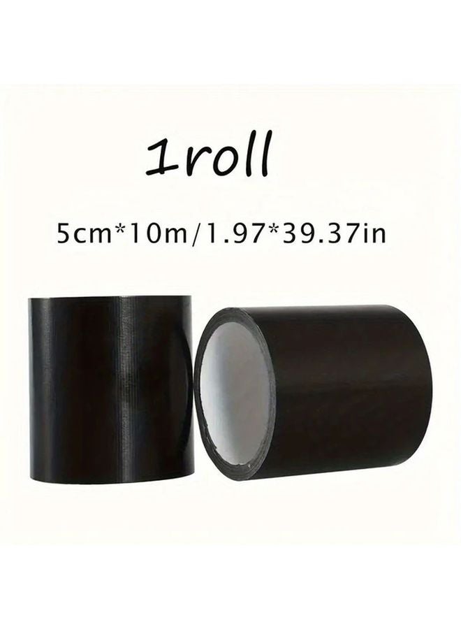 Black Heavy Duty Abrasion Resistant Waterproof Self Adhesive Repair Tape 1 Roll - Image 4