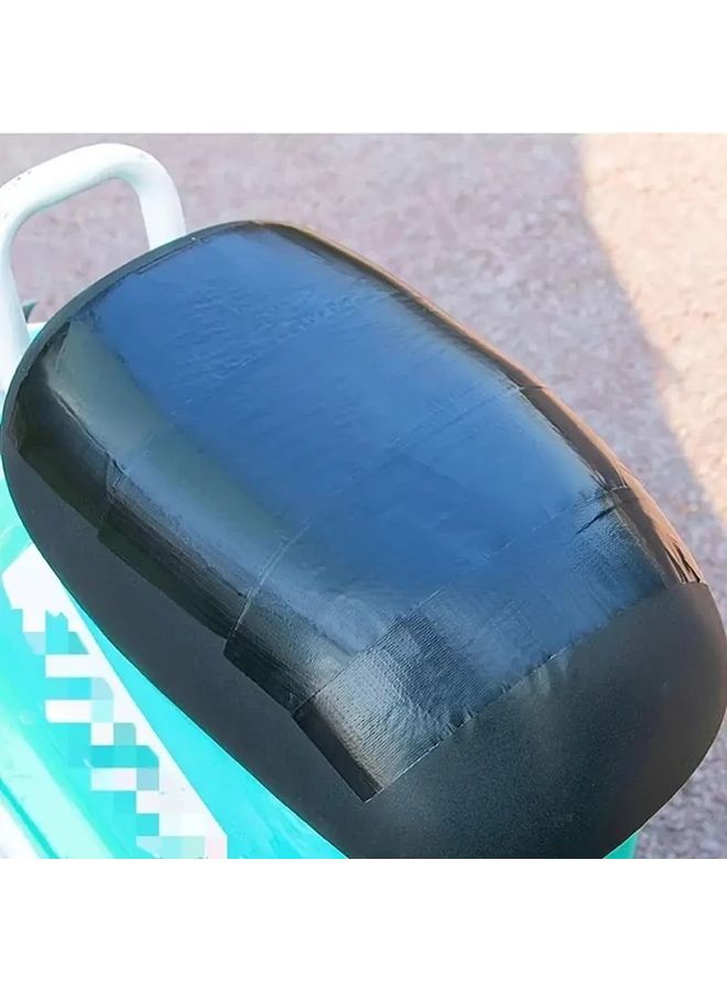 Black Heavy Duty Abrasion Resistant Waterproof Self Adhesive Repair Tape 1 Roll - Image 3