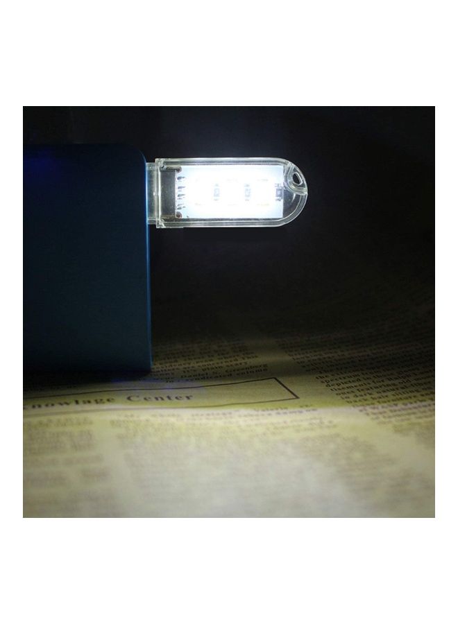 NIBEMINENT 8-Piece Mini Bright 3 LED USB Light White - Image 2