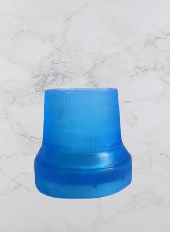 Voblin Walker Rubber folding Ferrules Cane Crutch Rubber Pad Heavy Duty End Bottoms Protector for Disabled Elder (Blue) (22MM) - Image 1