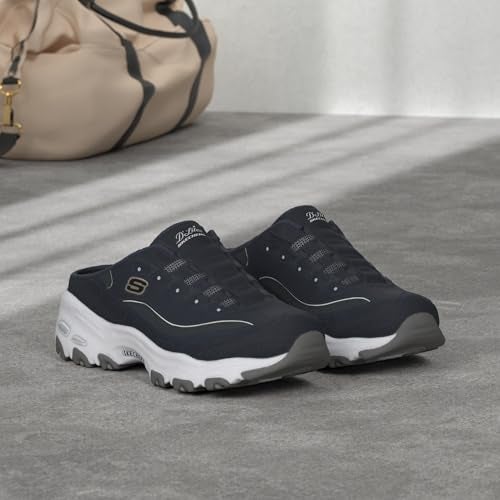 SKECHERS أحذية سكيشرز النسائية برايت سكاي، Navy/White، 9 - Image 2