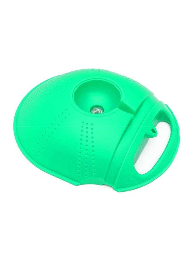 Solo Tennis Trainer Rebound Ball with String, Portable Tennis Practice Device Tennis Training Tool with 1 Tennis Balls and Practice Elastic Strings for Self-Practice, Beginners, Adults (Green)