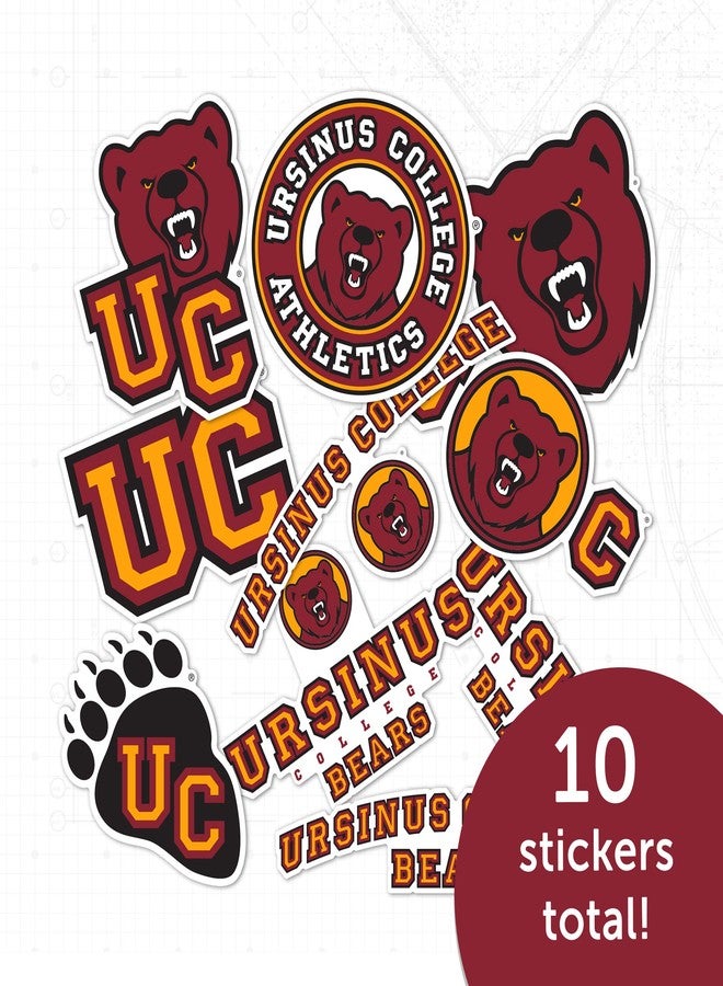 Desert Cactus Ursinus College Sticker UC Bears Vinyl Decals Laptop Water Bottle Car Scrapbook Sheet T2 (Type 2) - Image 5