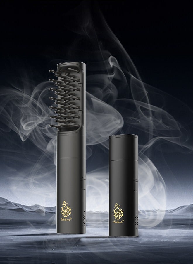 Bukhoon Bukhoon-Electronic Incense Burner, Mini Pocket Comb, Rechargeable Hair, Aroma, Ramadan Arab, Original - Image 4
