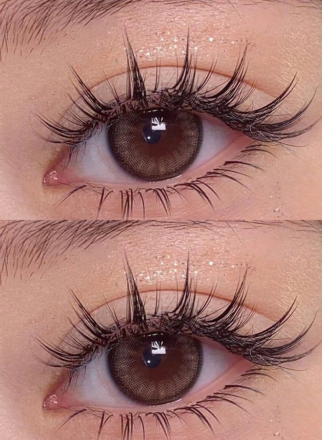 سيدة جديدة عدسات لاصقة ملونة بنية من فريش ليدي للاستخدام السنوي - Image 2