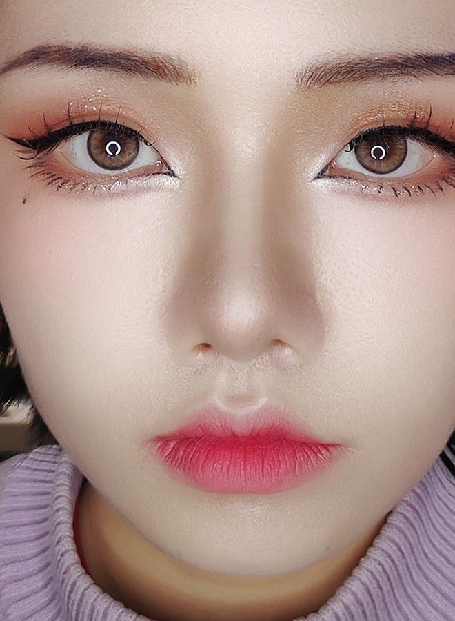 سيدة جديدة عدسات لاصقة ملونة بنية من فريش ليدي للاستخدام السنوي - Image 3