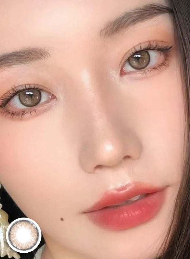 سيدة جديدة عدسات لاصقة ملونة بنية من فريش ليدي للاستخدام السنوي - Image 4