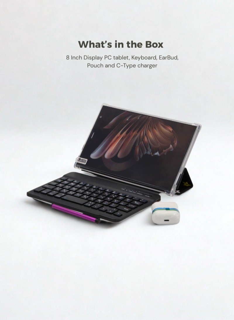 Tiny Tunes TS801 Smart Tablet 8" inch display 8GB RAM 512GB ROM | KEYBOARD | EARBUDS | PEN - Image 3