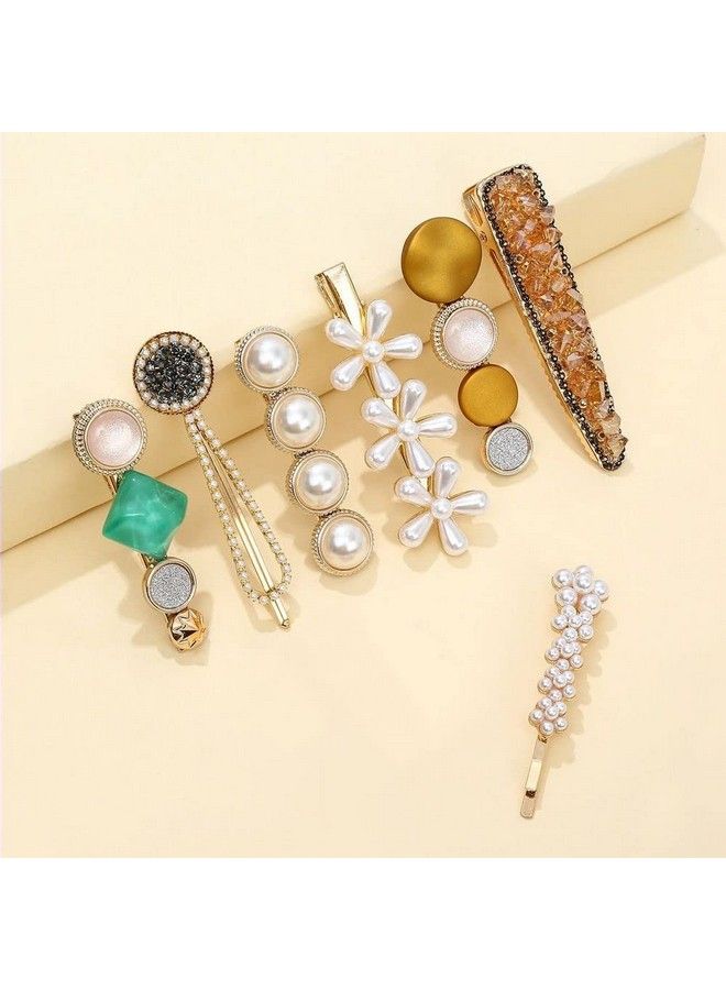 ANNACREATIONS 8 Pcs Premium Korean Stylish Hair Clips For Women And Girls - Image 3