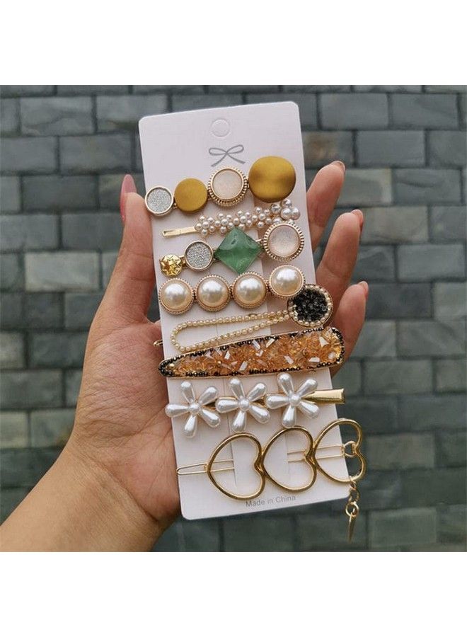 ANNACREATIONS 8 Pcs Premium Korean Stylish Hair Clips For Women And Girls - Image 1