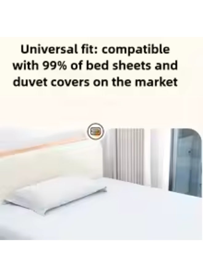 مشابك تثبيت ملاءات السرير بالزوايا – 4 قطع مثبتات قوية مانعة للانزلاق لجميع مقاسات الأسرة، سهلة التركيب، تحافظ على ثبات الملاءة بدون تجعد أو تحرك أثناء النوم - Image 5